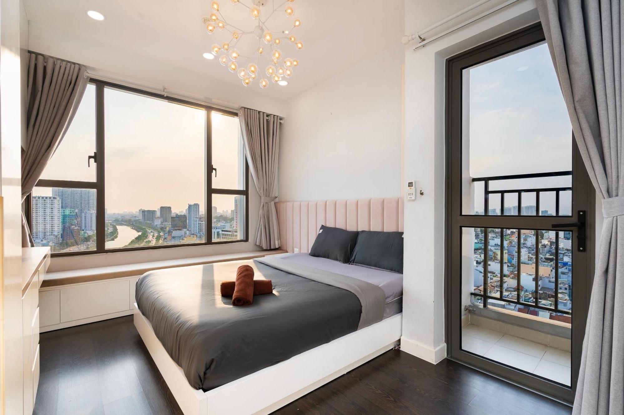 Double E Saigon Apartment Thành Pho Ho Chí Minh Esterno foto